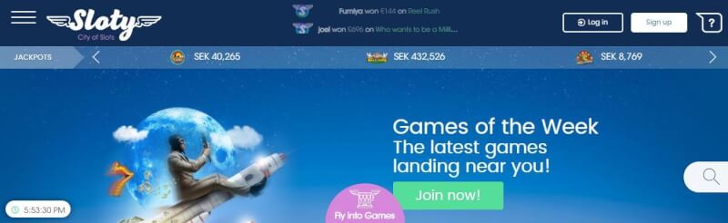 sloty casino homepage offers casino games, ilk depozit əlavə və yeni oyunçular üçün promosyonlar-loqosu