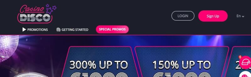 casinodisco website offers casino games, çox ilk depozit əlavə və yeni oyunçular üçün kampaniyalar-loqosu