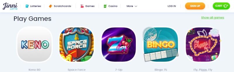 jinnilotto website provides gambling games, ilk depozit bonusu və yeni oyunçular üçün promosyonlar-loqosu