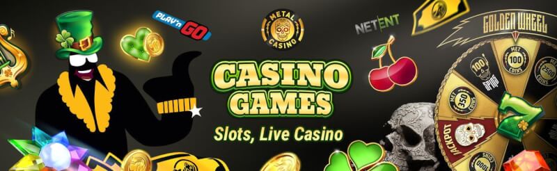 metal casino offers different gambling games like slots, blackjack kimi real vaxt qumar oyunları, bakkara və rulet-loqosu