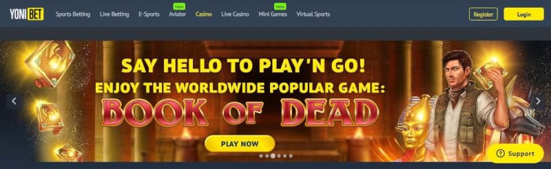 yonibet casino homepage offers casino games, ilk depozit bonusu və yeni oyunçular üçün kampaniyalar-loqosu