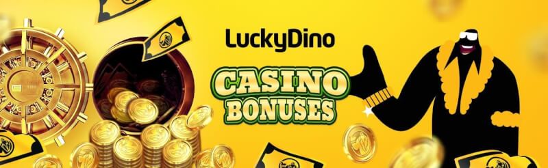 Luckydino casino extra when it comes to new players good first deposit bonus and bonus code-logo