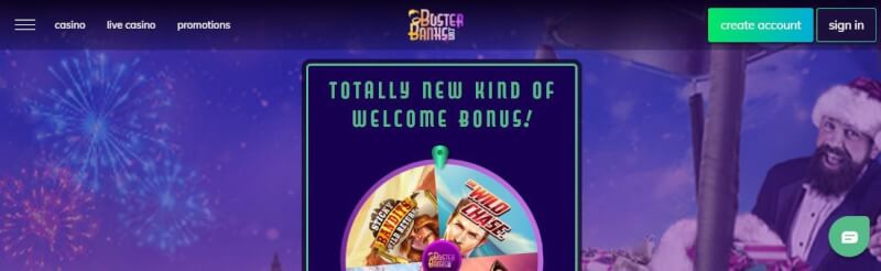 buster banks casino homepage provides casino games, ilk depozit bonusu və yeni oyunçular üçün kampaniyalar-loqosu