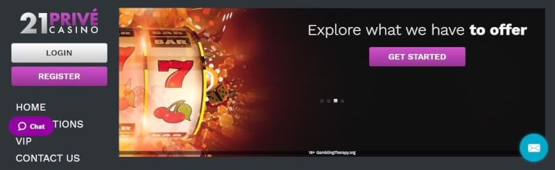 21 prive homepage offers gambling games, ilk depozit bonusu və yeni oyunçular üçün təkliflər-loqosu