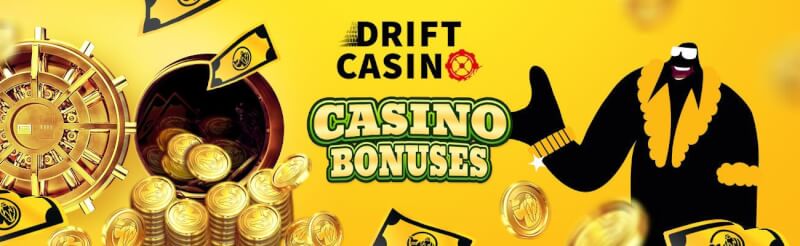 Drift Casino is offering brand-new players a great welcome bonus-logo