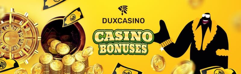 If you’re trying to make use of a brand new casino bonus then duxcasino might-be a option for you-logo