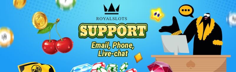 royal slot machines help options review-logo