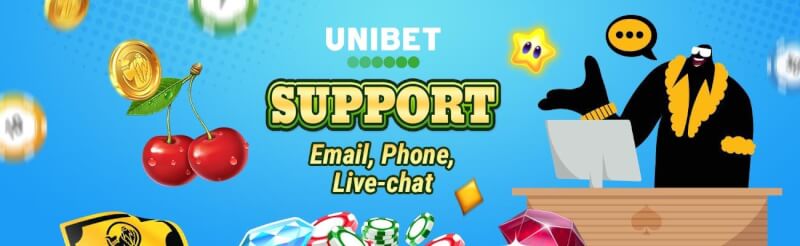 Unibet’s resposibility is always to supply a secure and reasonable gaming experience round the clock, 1 week weekly. You could reach Unibet by email, phone or chat-logo