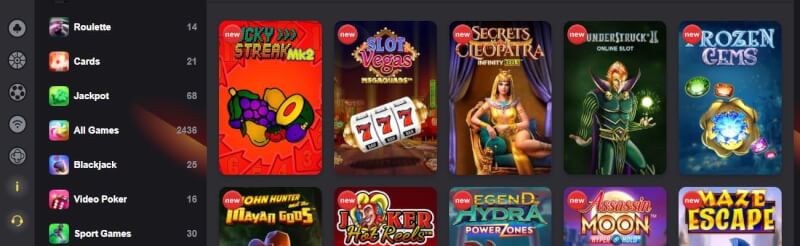 fezbet casino homepage lobby offers lots casino games and bonus offers-logo