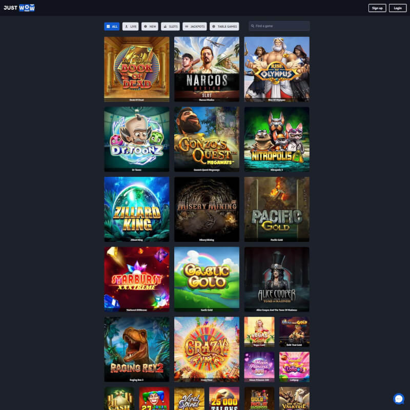 only Wow Casino screenshot 2
