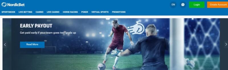 nordicbe homepage provides casino games, sports gambling, ilk depozit bonusu və yeni oyunçular üçün promosyonlar-loqosu