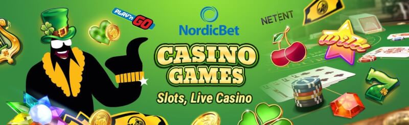 nordicbet provides numerous gambling games like slots, blackjack kimi canlı qumar oyunları, bakkara və rulet-loqosu